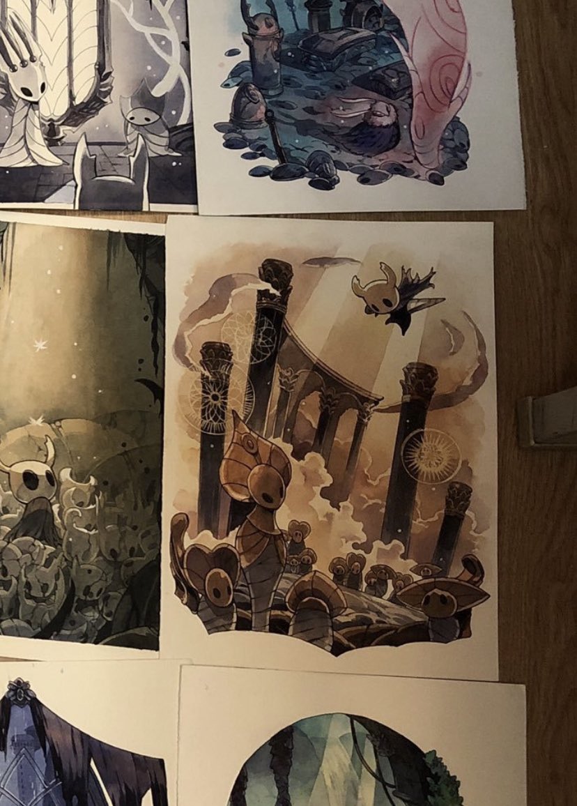 This post features Hollow Knight Piano Collections artwork of Godhome, which was never included in the release of the book- …i wonder if at some point an arrangement of the Pantheon themes was planned, but cut from the final edition?🤔 Anyway this artwork is so stunning! 🥺