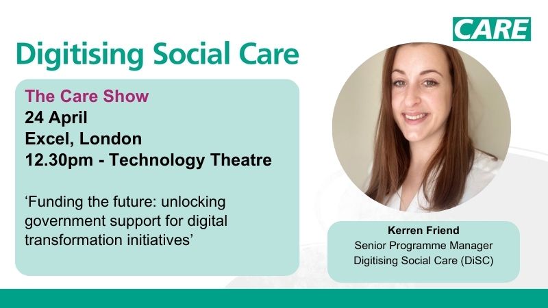Will you be at the @CareShow on the 24 and 25 April in London? Join our colleague Kerren Friend and other panellists for a discussion on #DigitalTransformation initiatives 🤩 The event is free for those who work for a #SocialCare provider 👇 rfg.circdata.com/publish/CareLD…