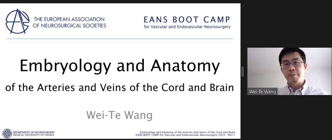 Welcome to the theoretical part of the 2nd EANS Bootcamp for #Vascular and #Endovascular #Neurosurgery! 
Get ready for an exciting journey of learning & collaboration! #EANSonline #Neuroradiologist #CollaborationMatters #Cerebral #Arterial #Embryology 
 @S_Pesch @cenzato_marco