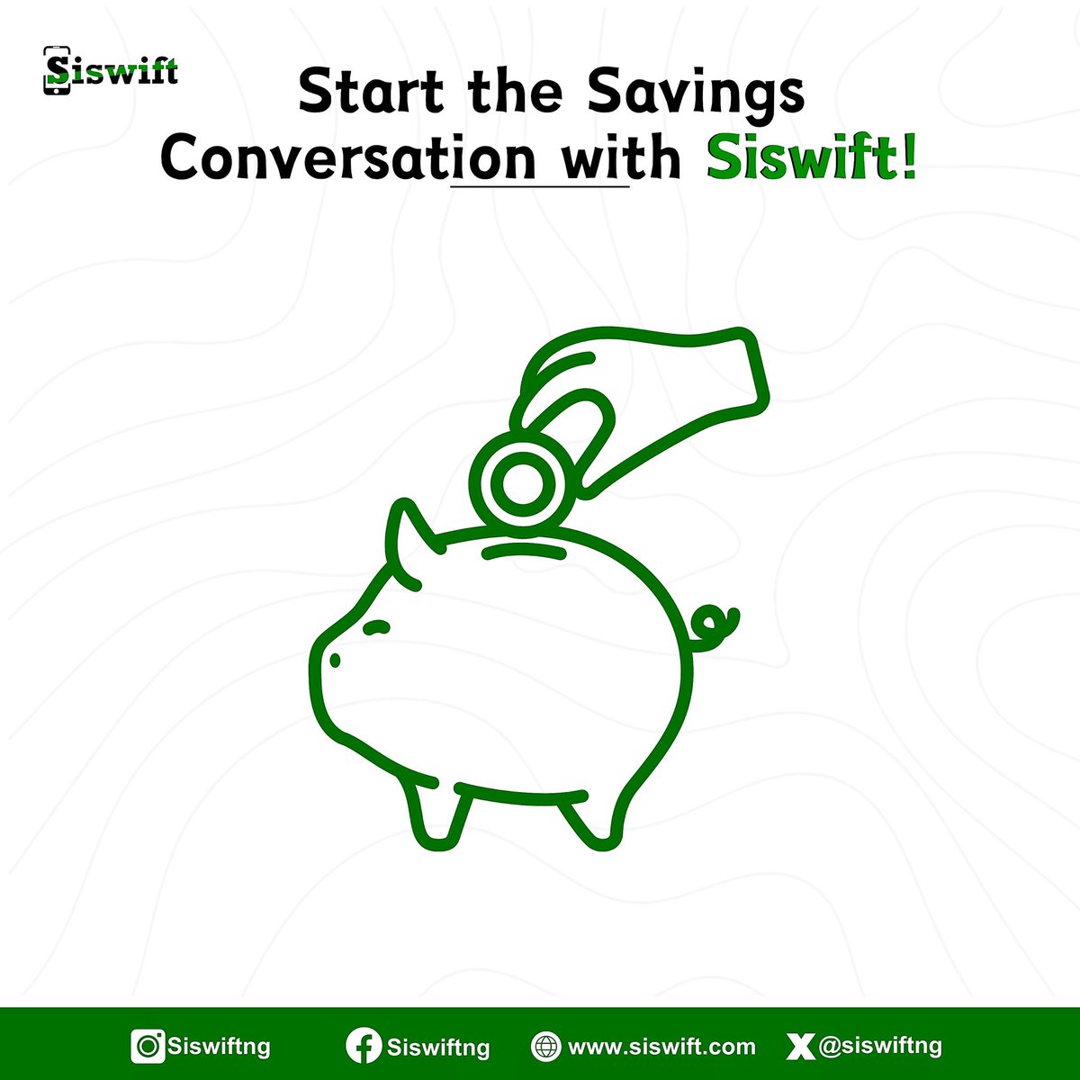 Let's talk savings with Siswift!

Maximize your potential together.
.
.
.
#Siswift #MaximizeSavings #transparenttransactions #negotiationpower #changingthegame #convenience #convenienceoverfixedprices #digitalmarketing #iphones #phones