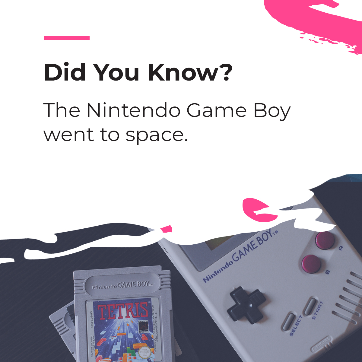 In 1993, astronaut Norman Thagard took a Game Boy with him on a mission aboard the space shuttle Discovery.

#technologyfacts #technologytrends