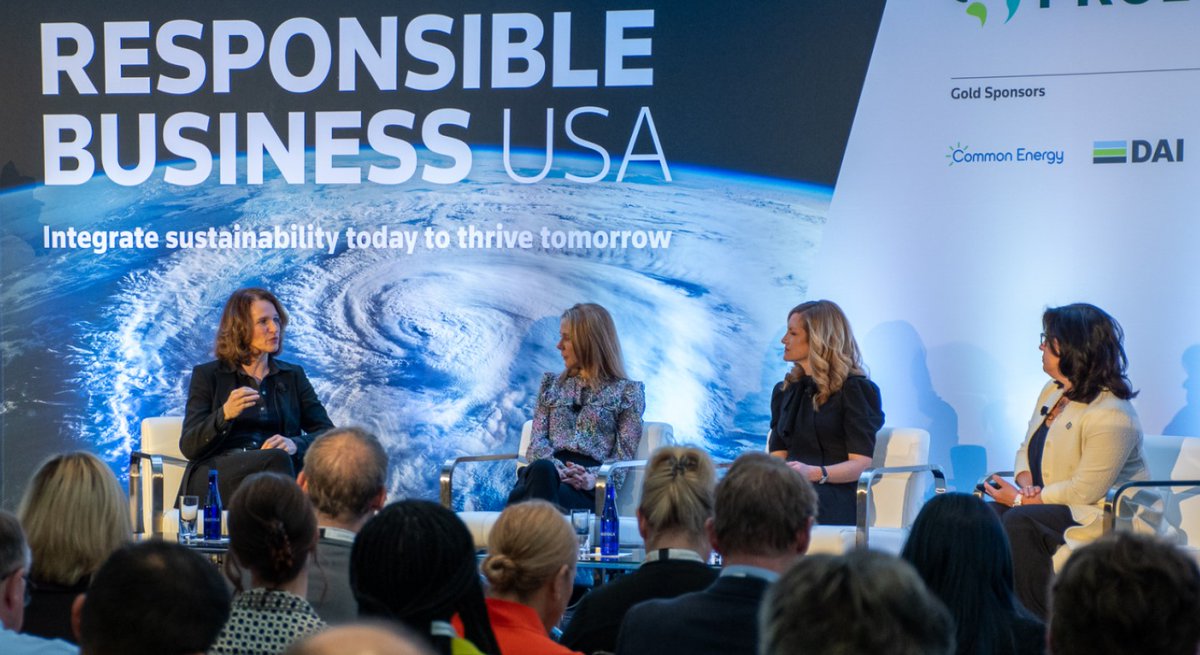 ❤️ The heartbeat of our #sustainability journey? An empowering culture that turns transformation into reality. Judith Wiese, our CPSO, shared insights on how we embed sustainability throughout our company at the @Reuters Responsible Business Summit in New York City.