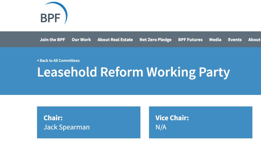 A pity @MelanieLeech4 made some factually questionable statements on radio 4 today As the BPF knows modern ground rents are often investments held by off shore speculators not pension firms There are no GRs on new build so how would this stop investment @hzeffman