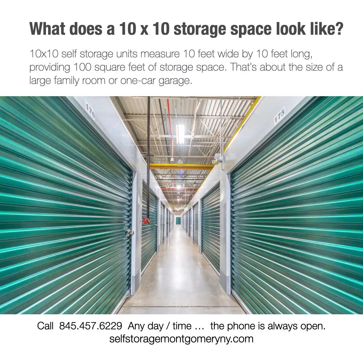 HVPRmedia's tweet photo. Montgomery Self Storage is your friendly, neighborhood, mom and pop self storage solution. 
LET'S STORE IT TOGETHER !    #SelfStorage 

Reserve &amp; Pay For Your Unit Online 
Call Any Day/Time (845) 457-6229   
The phone is always open. 
SelfStorageMontgomeryNY dot com https://t.co/G7YPrzrO3t