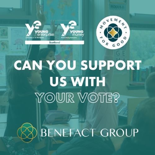 Can you help support us through @benefactgroup Movement for Good initiative? By voting for us, we'll be entered into prize draws throughout 2024 and be in with the chance of being awarded a grant of £1,000! 🏆 Find out more and vote for us now 👉 buff.ly/48MvjFp