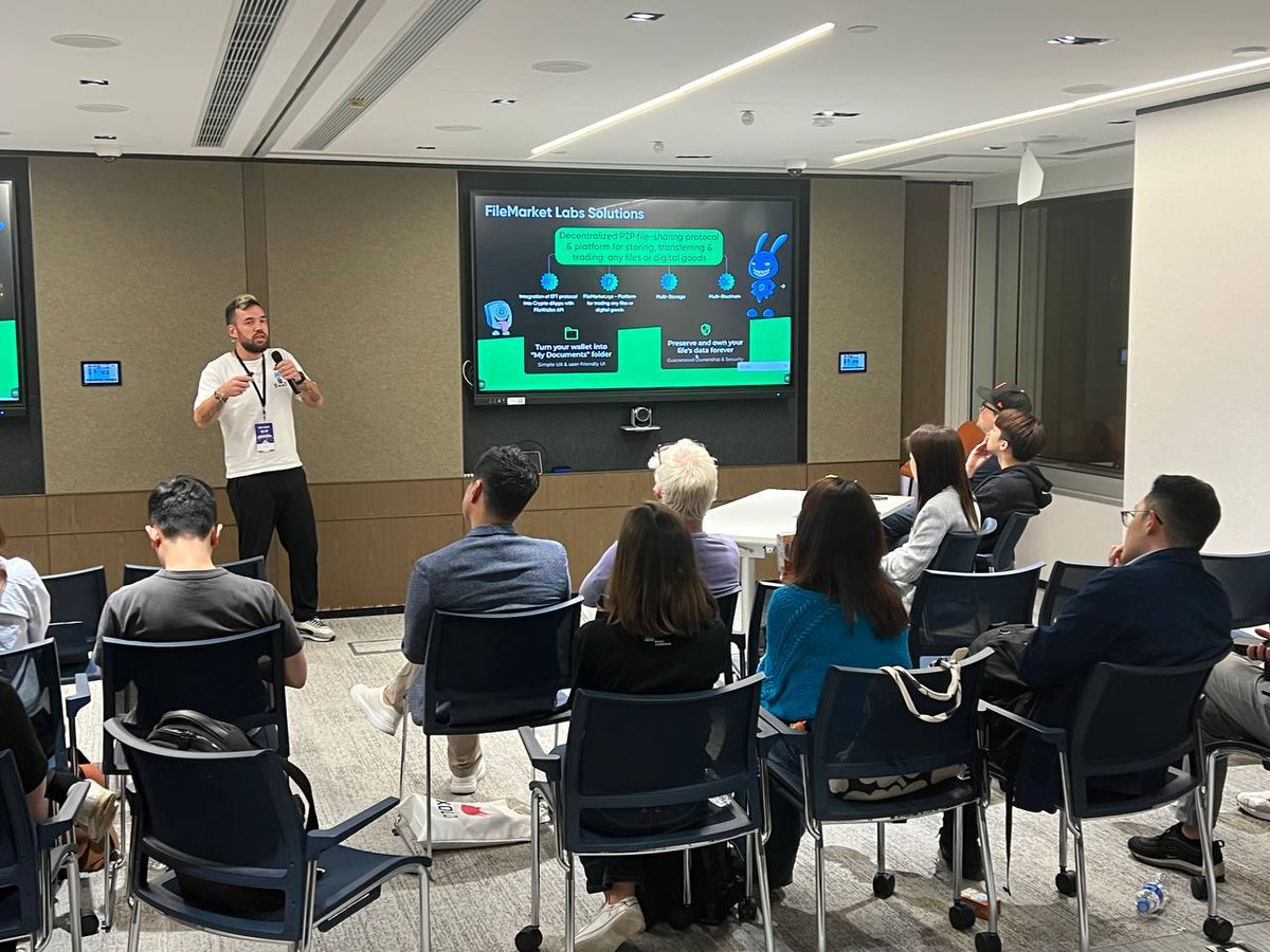 ⚡️ Today marked a victory for FileMarket as we clinched the pitch competition at Hashkey's office.

A huge shoutout to <a href="/HashKeyGroup/">HashKey Group</a> x @hkgdao_ for hosting such a fantastic event, and heartfelt thanks to <a href="/casey_lau/">Casey Lau</a> for his support! 🥰