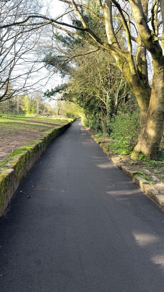 Darley Park Access Improvements 💚🚧🌳

We’ve carried out some much needed TLC along Darley Grove within Darley Park. A lovely smooth path, although still a very steep hill.  ⛰️😮‍💨🚲🦽🏃‍♀️🚶
 
#derbyparks #accessability #derby #darleyabbey