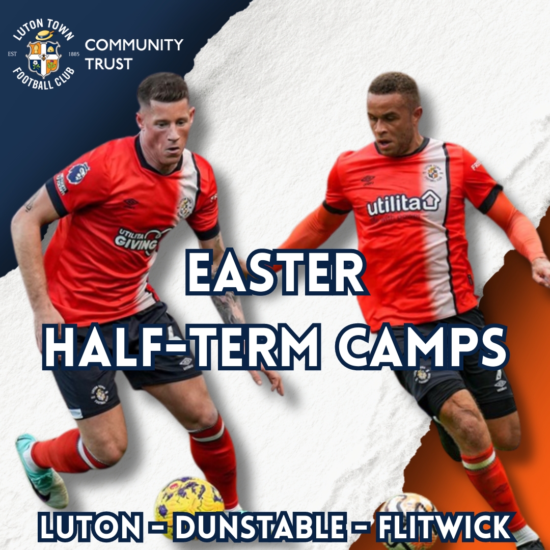 LESS THAN A WEEK TO GO TILL OUR EASTER HOLIDAY CAMPS⚽️!!! We will be coming to Luton, Dunstable and Flitwick for Easter Half-Term! Booking is now live for our Easter Half-term camps all children between the ages of 5 – 11 are invited to join! Our camps provide the