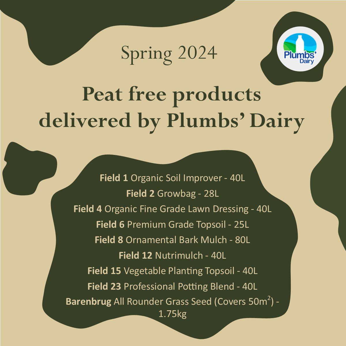 You can get our products from your milkman?!? 🤔🥛 If you are a customer of Plumbs’ Dairy in Cambridgeshire, you can get these ⬇️ products delivered to your door! They also deliver fresh produce, pantry ingredients and household items! Order here: plumbs-dairy.co.uk