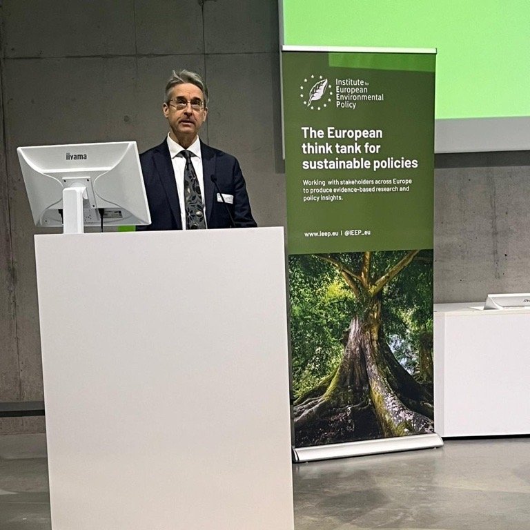 Our ED @yrjokoskinen welcomes the participants for this #Think2030 event. 'Environmental challenges, excessive consumption patterns, and international conflicts, which are further complicating our efforts to reach a balance and to comply with the planetary boundaries' he says