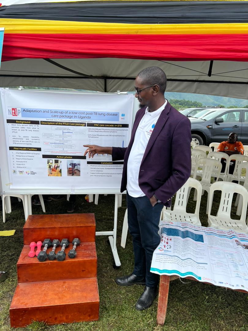 Explore the services offered at the @Lung_Institute including pulmonary rehabilitation for post TB patients. Visit our exhibition tent in Isingiro today for more information with @BMudarshiru @MinofHealthUG @ustpnews @StopTB #MLI4HealthyLungs #YesWeCanEndTB
