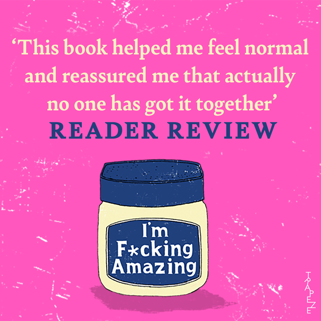 Trapeze Books (@trapezebooks) on Twitter photo 🌟🌟🌟🌟🌟 'Like spending time with your girlfriends and putting the world to rights over a bottle of wine'
Readers are loving I'm F*cking Amazing! 🩷💙
The hilarious and tender debut novel by <a href="/AnoushkaWarden/">Anoushka Warden</a> is out now, grab your copy today: geni.us/ImFckingAmazing 🌟🌟🌟🌟🌟 'Like spending time with your girlfriends and putting the world to rights over a bottle of wine'
Readers are loving I'm F*cking Amazing! 🩷💙
The hilarious and tender debut novel by <a href="/AnoushkaWarden/">Anoushka Warden</a> is out now, grab your copy today: geni.us/ImFckingAmazing