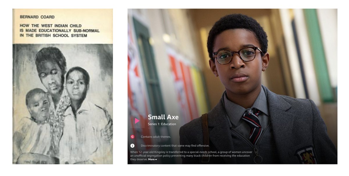 if you are engaged with the education of teachers, then you have a responsibility to educate them about anti-Black linguistic racism in schools. about its long histories, and how it continues to materialise. Coard's book (1971) and McQueen's film (2020) are good places to start.