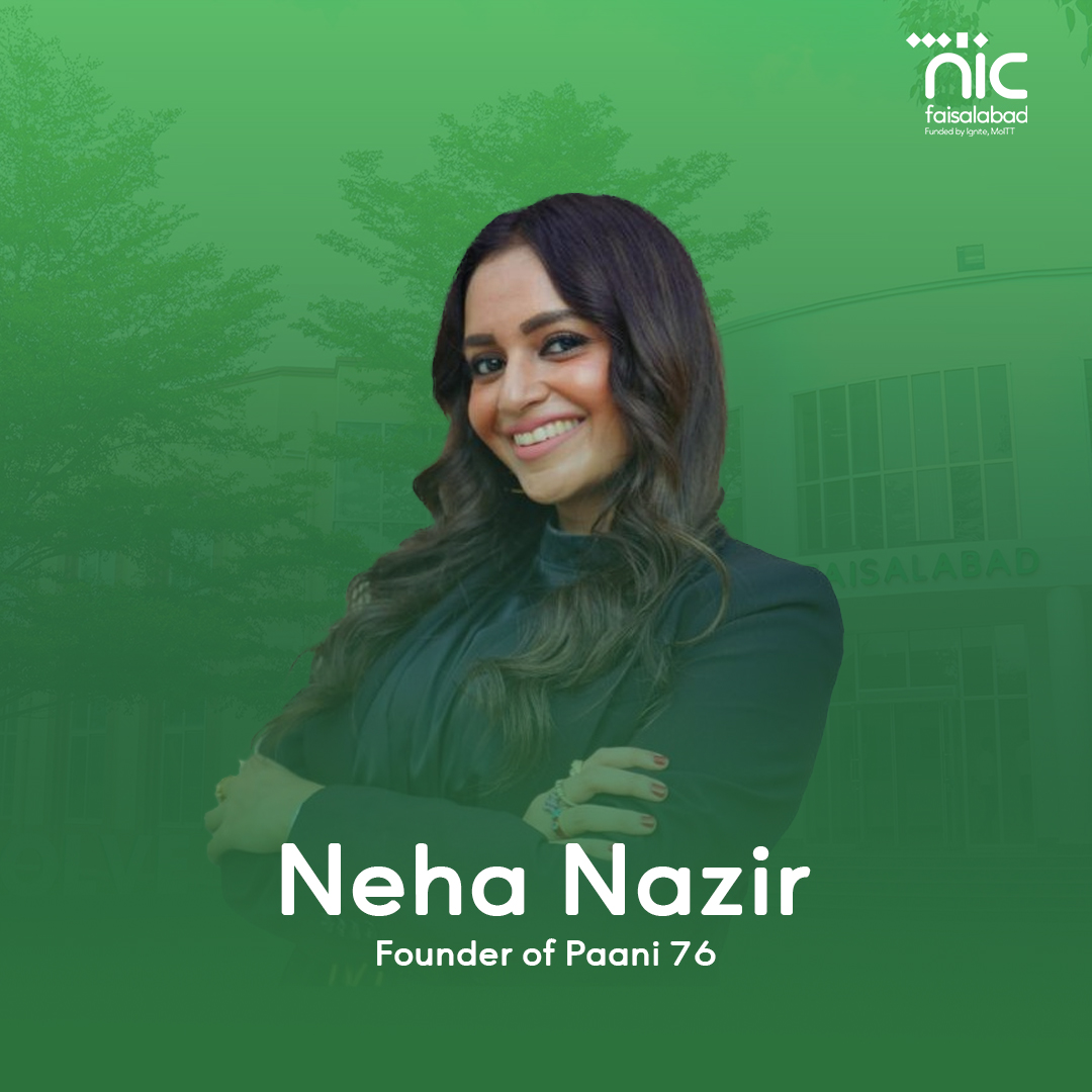 🎧Let's hear what Neha Nazir, Founder and MD at Paani 76, has to say about the extensive opportunities that the NICF Investor Summit can offer for the startup landscape of Faisalabad! 🚀