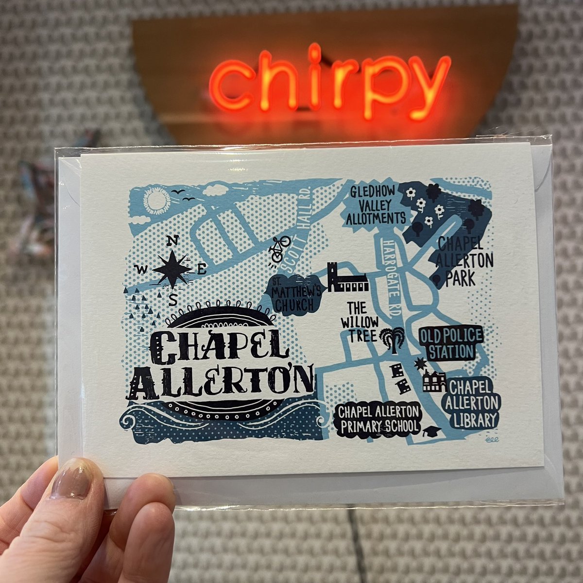 NEIGHBOURHOOD Chapel Allerton “creativity is at the heart of the art” “Chirpy is a lifestyle design store with a range of workshops & events” The Guardian Have you visited recently?