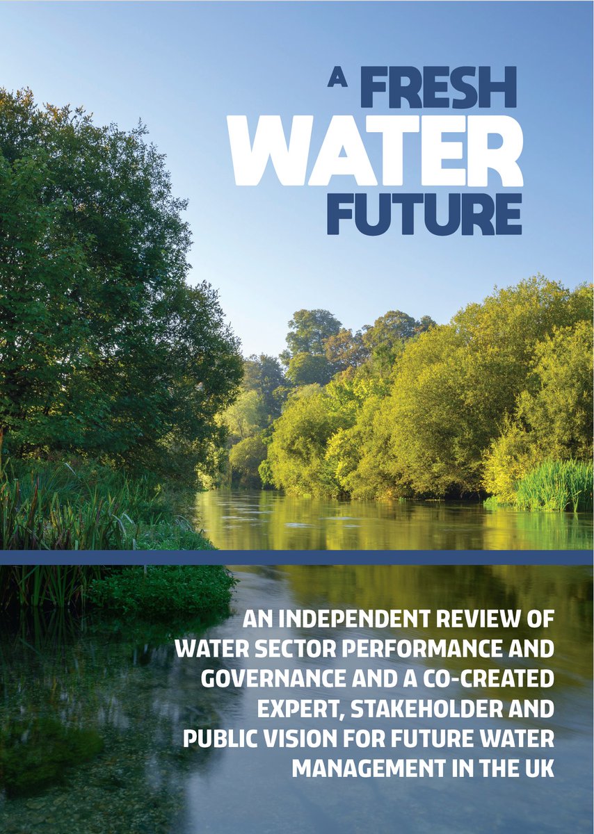 With sewage in the news, here's recommendations made by a combo of experts/ public on how next govt should deliver A Fresh Water Future. Over three quarters of the public polled believed water reform should be a priority, or the main priority for the next government.🧵