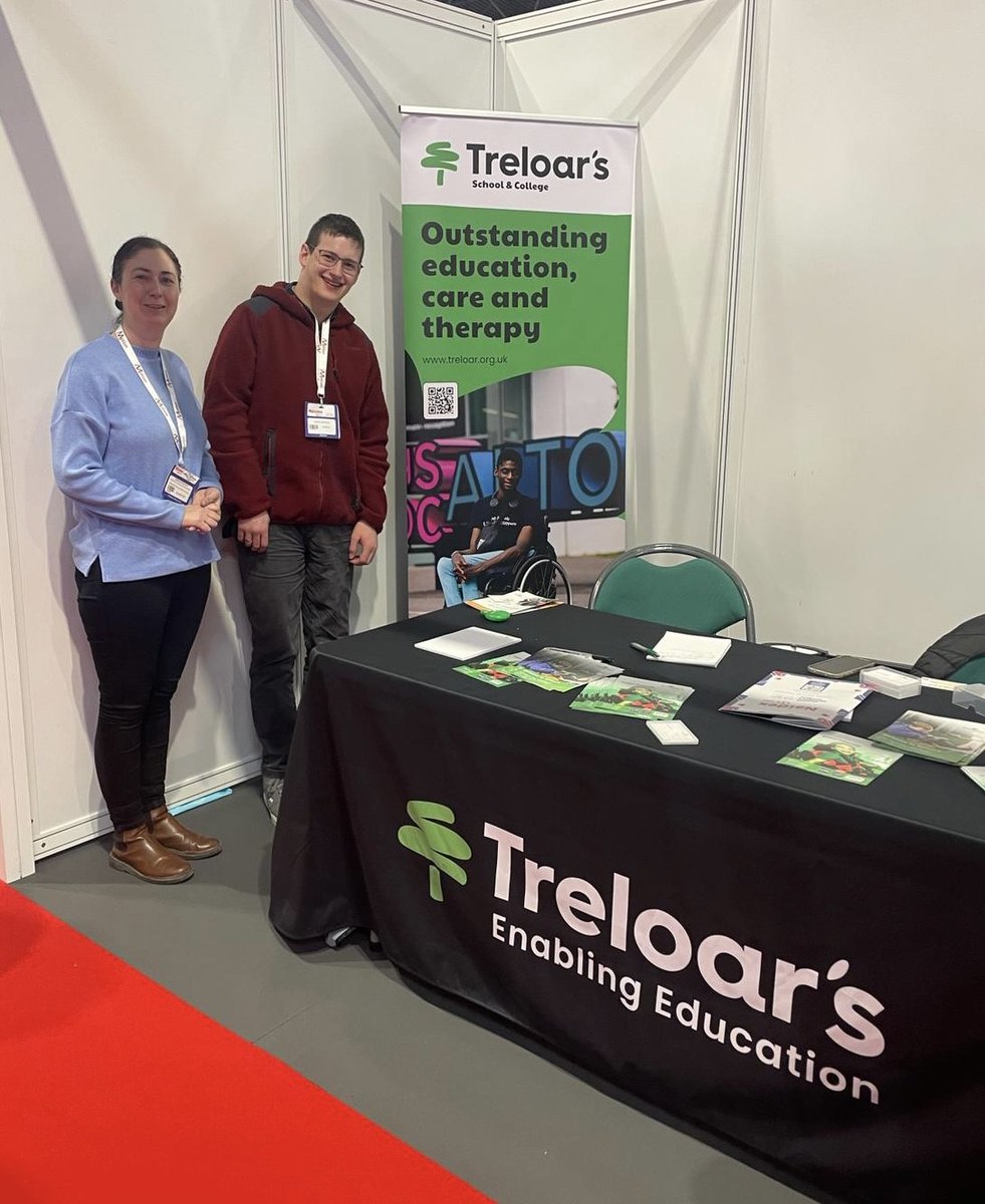 It's National Supported Internship Day. Our Progress and Transition Team exhibited at @NaidexShow. There, they met our former student and Supported Intern Eoin. Find out more about Eoin and Supported Internships at Treloar's here: ow.ly/FcPj50R2XMF