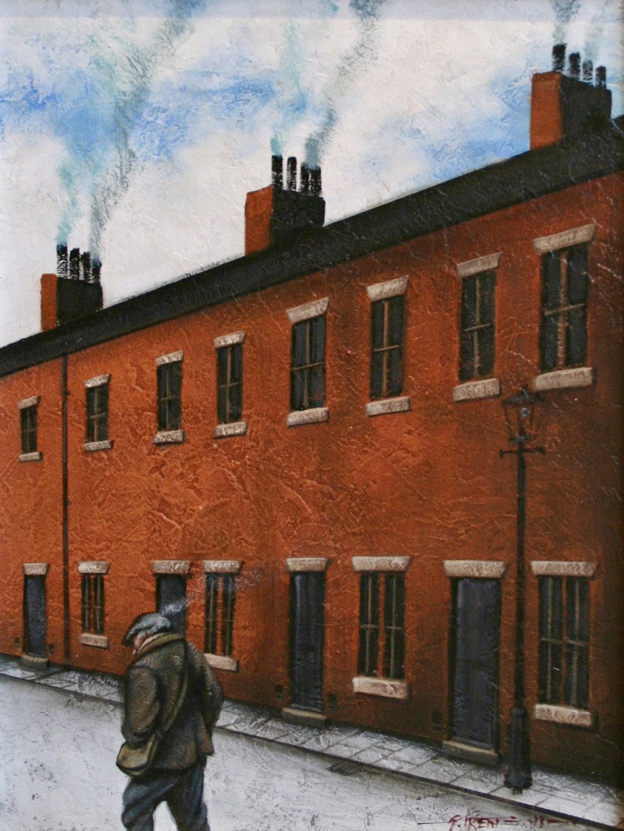 End of the Shift by Simon Trent (b. 1960) #Art