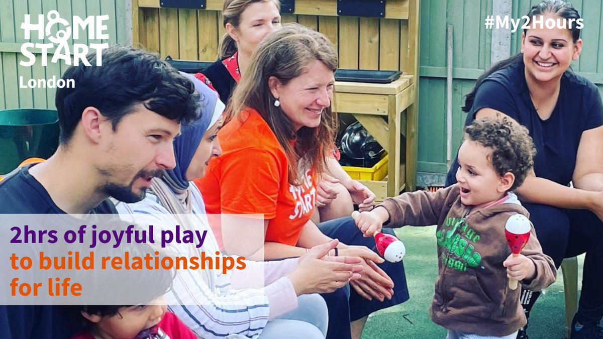 Could you spare 2 hours a week to support a local family and make a difference that lasts a lifetime? Find out more here 👉 home-startlondon.org/my-2-hours/ #My2Hours