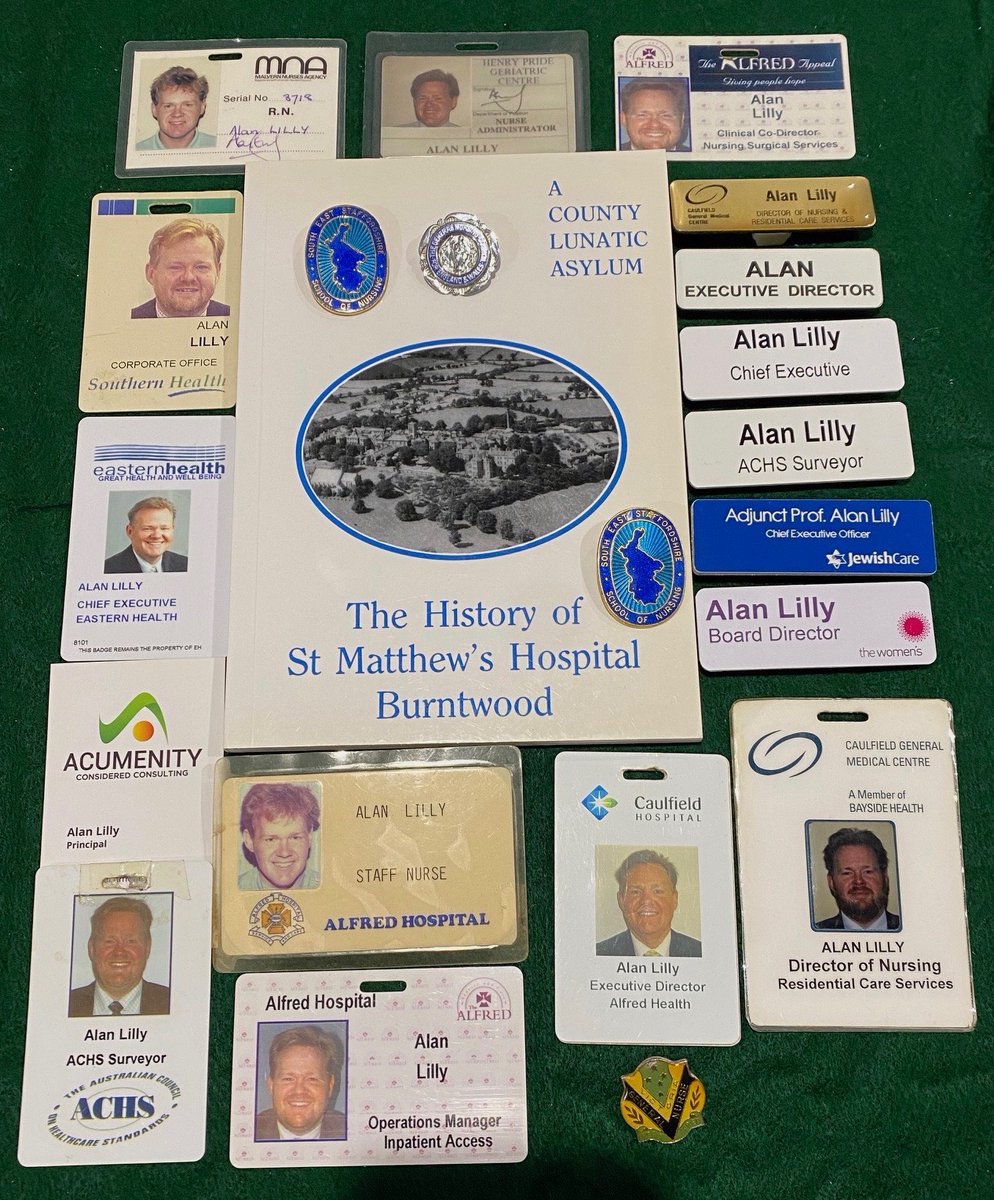 Well today’s the end of an era, retiring from full time work after almost 47 years, including 45 years of those in healthcare. Started back in 1979 in mental health at St Matthew’s Hospital in the UK (a former county lunatic asylum, how things have changed since then), moved to