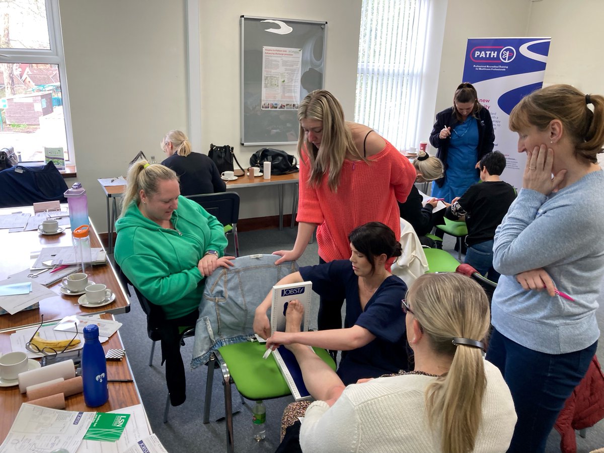 JOBST UK (@jobstuk) on Twitter photo A great photo from the <a href="/LSCICB/">Lancashire and South Cumbria ICB</a> Chronic Oedema training day at <a href="/StCatherinesPre/">St Catherine's Hospice Lancashire</a> yesterday.
Our team and Denise Hardy from <a href="/KLymphology/">Kendal Lymphology</a>, delivered training focused on how to effectively manage chronic oedema, with some phenomenal feedback from the nursing team.
#ChronicOedema A great photo from the <a href="/LSCICB/">Lancashire and South Cumbria ICB</a> Chronic Oedema training day at <a href="/StCatherinesPre/">St Catherine's Hospice Lancashire</a> yesterday.
Our team and Denise Hardy from <a href="/KLymphology/">Kendal Lymphology</a>, delivered training focused on how to effectively manage chronic oedema, with some phenomenal feedback from the nursing team.
#ChronicOedema