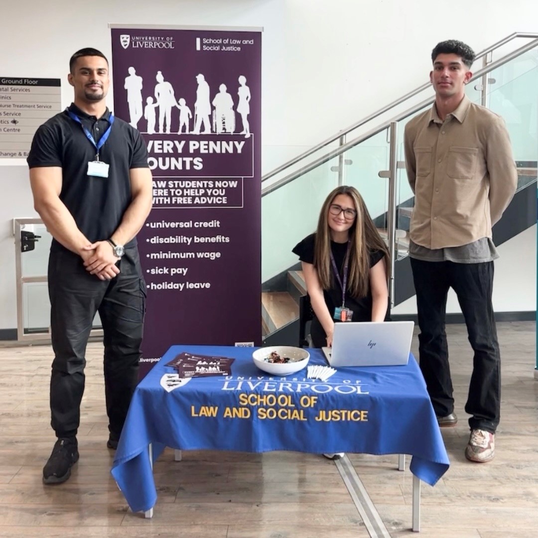 Free work + welfare advice sessions at St Chads Health Centre thanks to a partnership between @LivUniSLSJ @LivUni CHP + Renova @fulcrumhealth Students are helping with welfare benefits, employment rights, sick pay at 2x weekly sessions until end of April tinyurl.com/Lawschooladvic…