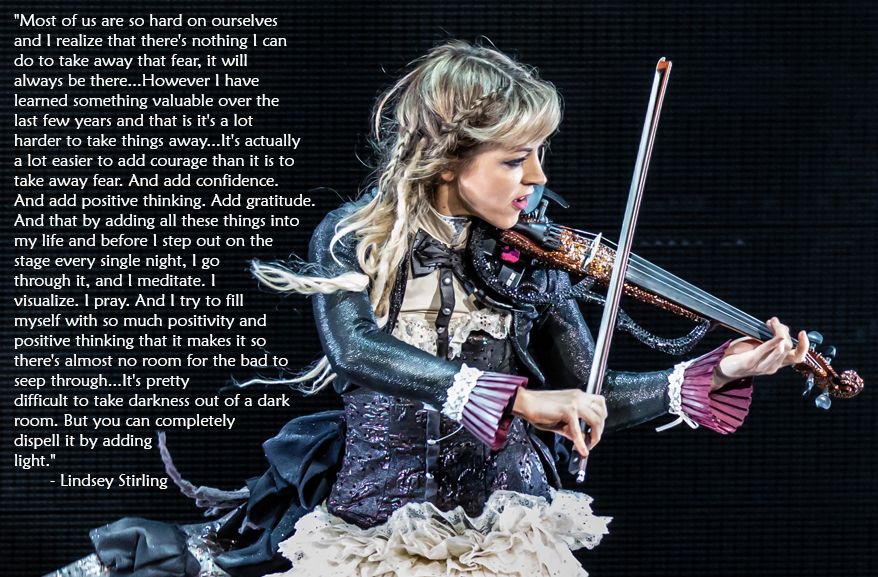 Lindsey Stirling Quote I Found @LindseyStirling #EyeOfTheUnToldHer #KSLL #StirlingitesForLife