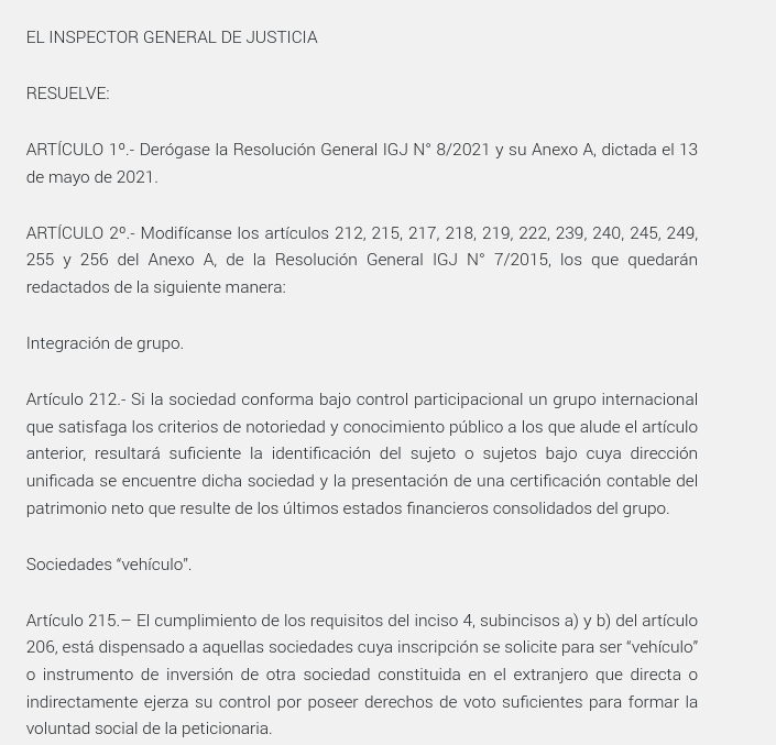El gobierno derogó el Régimen de Sociedades Constituidas en el Extranjero

Vía libre para las offshore y las sociedades "vehículo" que hagan negocios en Argentina

#HabraConsecuencias