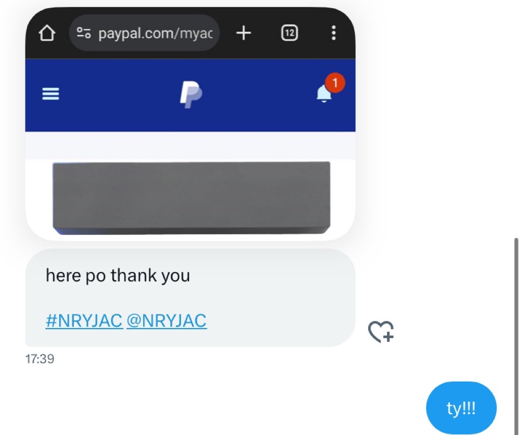 gyuroIIs's tweet photo. tysm @NRYJAC for the transaction!! 🥹 https://t.co/q7O57c61tf