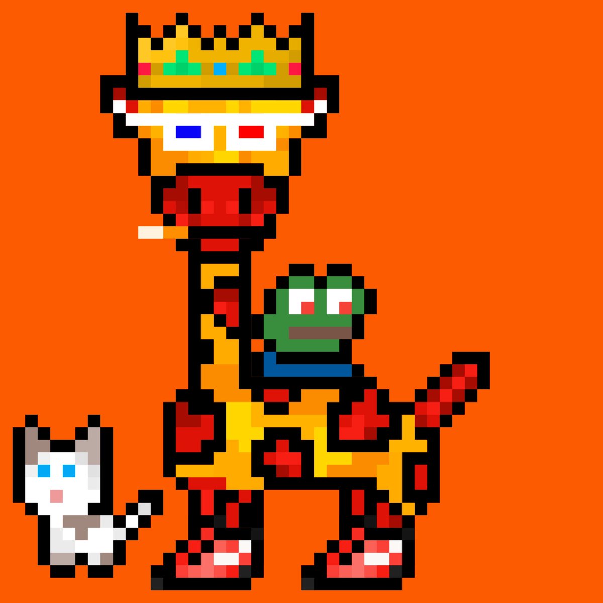 Giraffe_Mafia's tweet photo. WELCOME CUSTOM #2/75: Gerry

Thanks @RektdJames for your amazing contribution!

Traits and Backstory Below 👇 https://t.co/KgAmqQZv2o