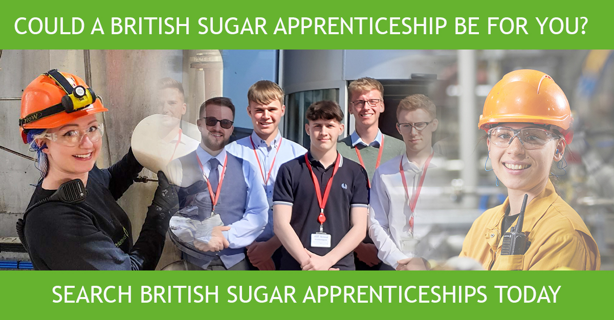 Have you got your application in for one of our apprenticeship schemes? The closing date is fast approaching, so there's never been a better time to hit the send button on your application …careers.britishsugar.co.uk/apprenticeship…