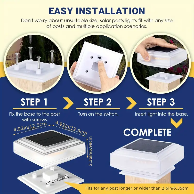 001eric1990's tweet image. GOOD DAY everyone!🫶🫶

Perhaps you are worried about what kind of lights you should use to illuminate your patio.

Don't worry.If you see this solar garden light, I think you might be instantly enamored with it!

In addition, it is very easy to install!😇