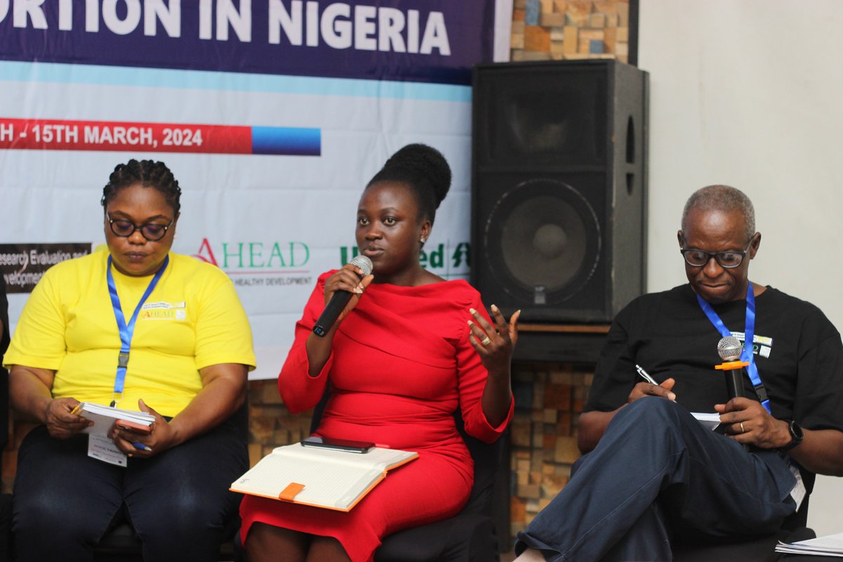 We actively participated in a two-day National Forum on Unintended Pregnancy and Unsafe Abortion in Nigeria.