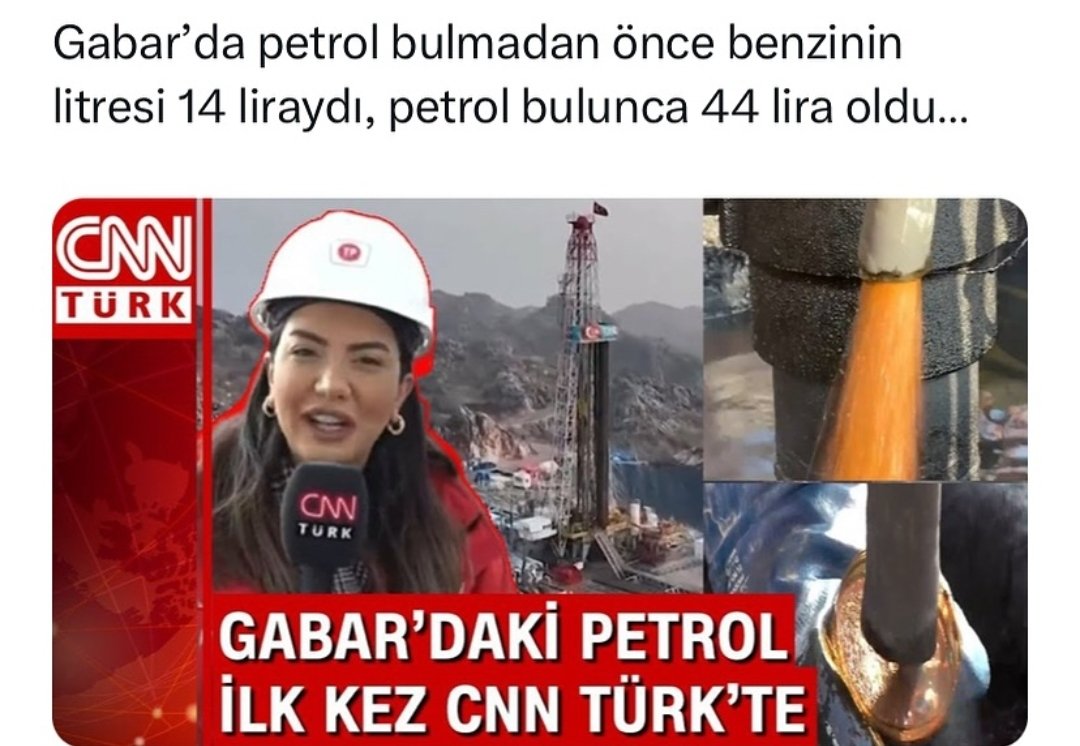 Gabar'da petrol bulmayaydık iyiydi awk 😐

#Hatay #Emekli31MarttaTarihYazacak #Hissiyatmsı #UnutmadıkOyYok #Günaydın #Çarşaflı #EURO2024 #OKademeGelecek #27MartDünyaTiyatroGünü #EmekliOyuSarayinSonu #EmekliMatEdecek