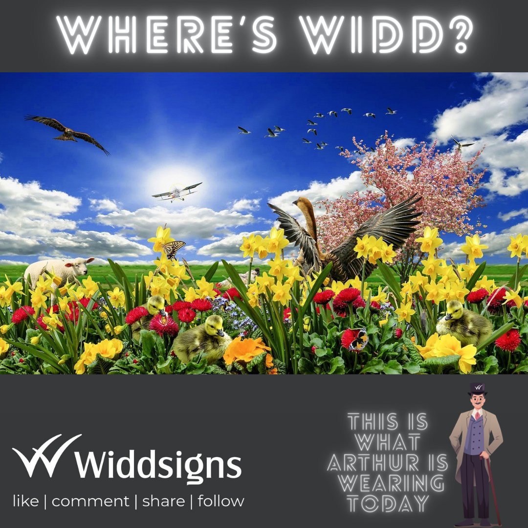 It’s time for another #Where’sWidd! Can you find Arthur hidden in the image? Don’t give the game away, simply head to LinkedIn and comment when you’ve found him to be in with a chance to win £50 for a charity of your choice! #WheresWidd #comingsoon #ArthursWay #WiddSigns