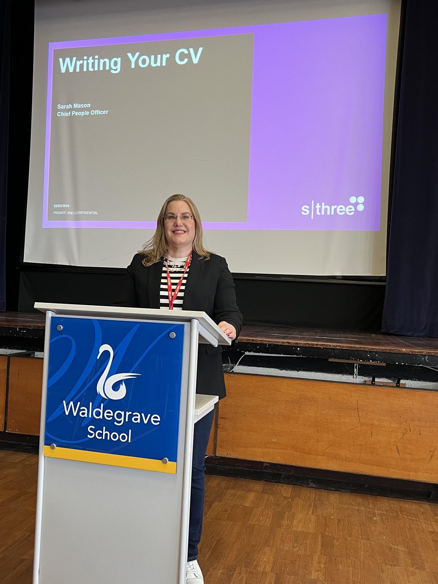 👩‍💼Our Year 12 students gained invaluable insights from @SThreeplc representative Sarah Mason on crafting impressive CVs. A big thank you for sharing your expertise and empowering our students to showcase their skills effectively! 📄💼 #CareerDevelopment #CVTips