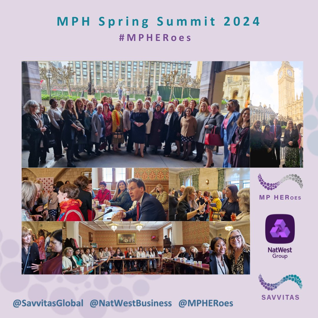 Reflecting on a very special #MPHSpringSummit @UKHouseofLords Thanks to all the inspiring #MPHERoes and their MPs! And to @merltheearl @NatWestBusiness @SavvitasGlobal @HeleneMartinGee @yvonnegreeves @baker_jules @PamSheemar @JillPay @AntonellaRagona @satisfactory20