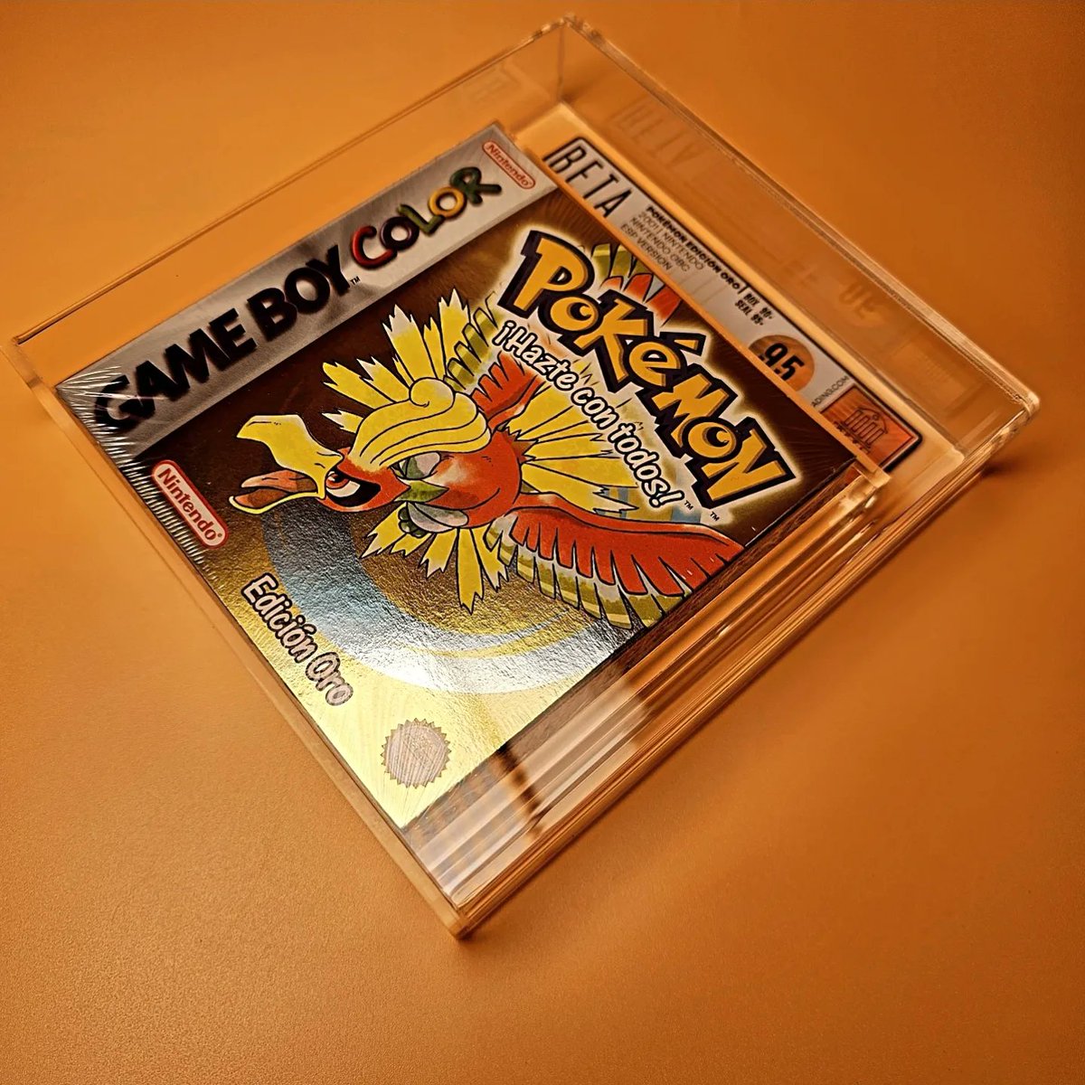 BETAGrading's tweet photo. Pokémon Edición Oro
2001 Nintendo | Nintendo GBC
ESP Version | Distriburor Seal
BG95
Propietario: Desconocido en X

Una pieza espectacular ❤️ https://t.co/Hgklgx6cD0