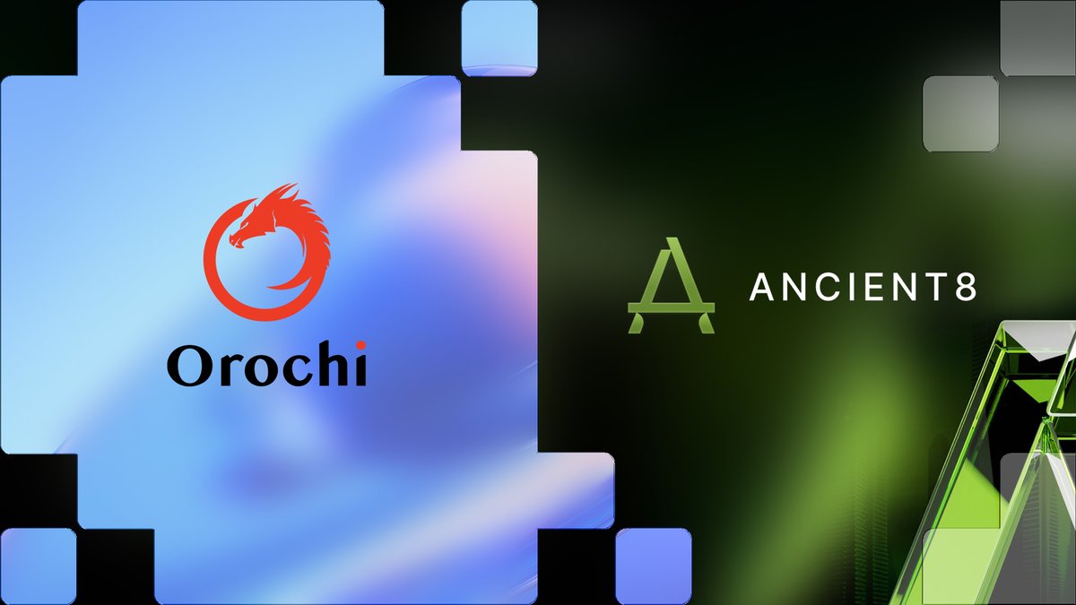 OrochiNetwork's tweet image. Orochi Network x Ancient8: A New Frontier in Blockchain Gaming 🎮

Orochi Network and @Ancient8_gg  join forces to revolutionize blockchain gaming through cutting-edge cryptography!

Big thanks to Ancient8 for seeing the power of our #ZKP, #Oracle &amp;amp; #VRF tech! This acknowledgment