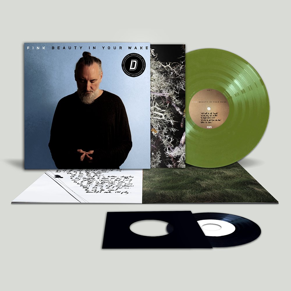 DINKED EDITION #291 Fink - 'Beauty in your Wake' Pre Order👉sisterray.co.uk/products/beaut… 🐞“Zenor Moss” Coloured Vinyl 🪲Bonus 2 Track 7” with “Dinked” Centre Hole 🐝Alternative Sleeve Variant 🦋Signed & Numbered Edition 🦗28 Page Booklet Insert 🕷️Limited Pressing of 500