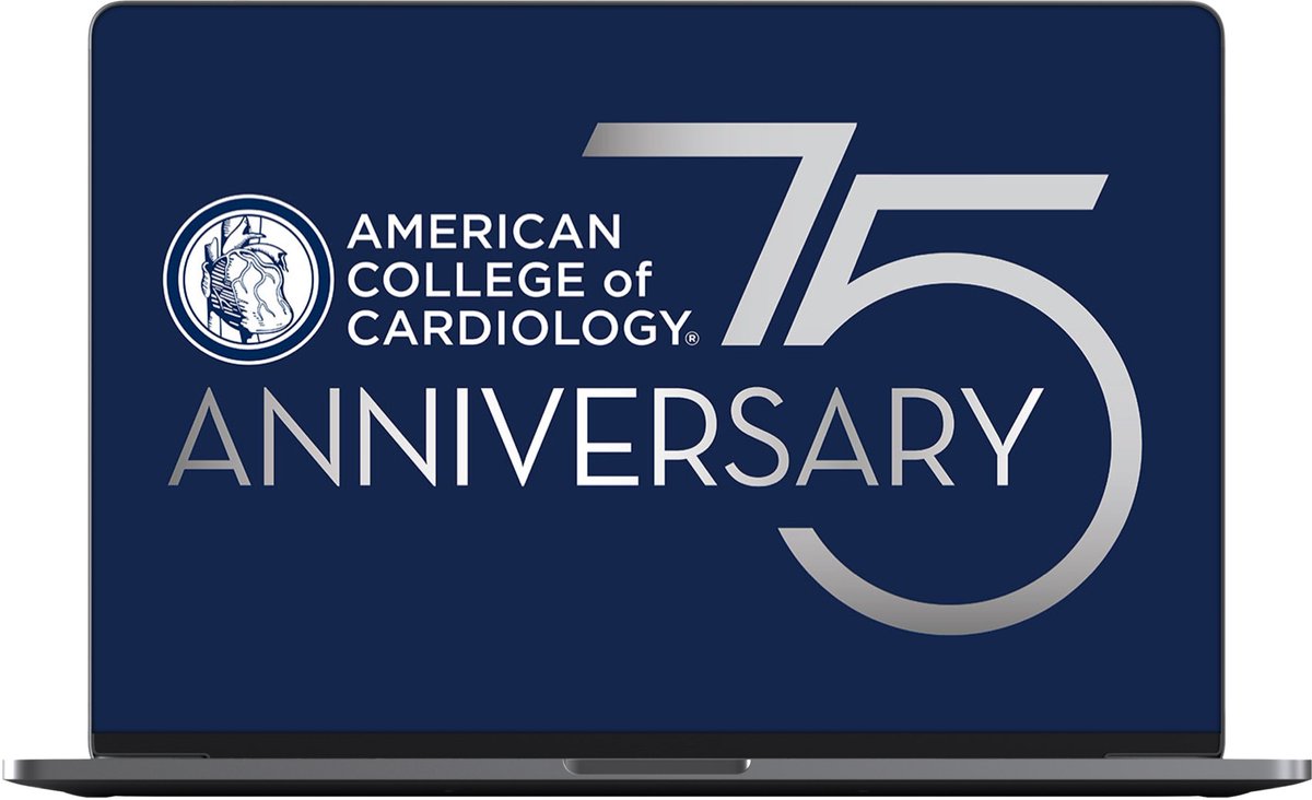 TEN days to #ACC24! Did you know it’s ACC’s 75th anniversary? Celebrate!🎉 “Bridge to the Future” Support ACC’s mission on “Giving Day” - QI Education for clinicians, underserved communities - Health Equity - Leadership programs 75th Anniversary Reception tinyurl.com/ypr9cf58