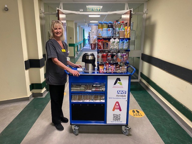 We think that looks 'wheely' good!

Can you spy our fabulous logo on the new hospitality trolleys? 😍

Thank you AGH Solutions for including us alongside two other incredible organisations - we love it! 😃

#AiredaleHospital #CareForAiredale #ShowYourLoveForAiredale #NHSCharity
