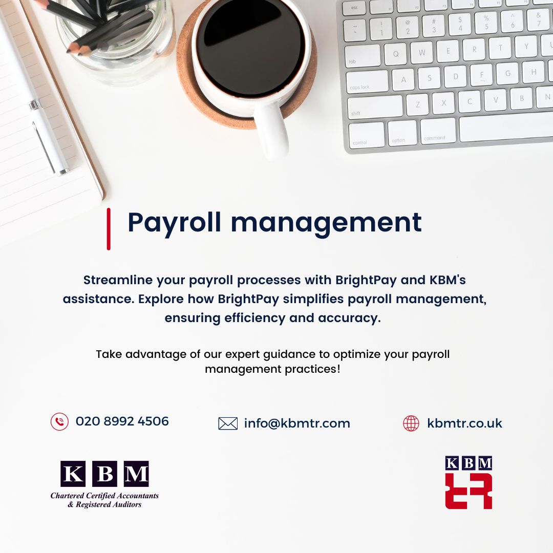 Simplify payroll with BrightPay and KBM's support. Discover how BrightPay makes payroll management efficient and accurate. Benefit from our expert guidance for effective payroll management! #BrightPay #PayrollSimplified #ExpertSupport