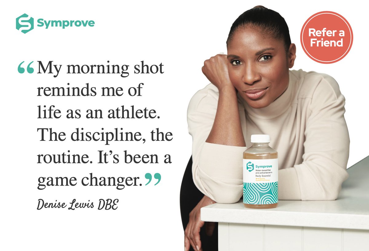 It was an honour and a pleasure to photograph Olympic gold medalist and British sports presenter @RealDeniseLewis for the good people @symprove I’ve grown up watching Denise excel in all areas of her multifaceted career, she’s an inspiring woman