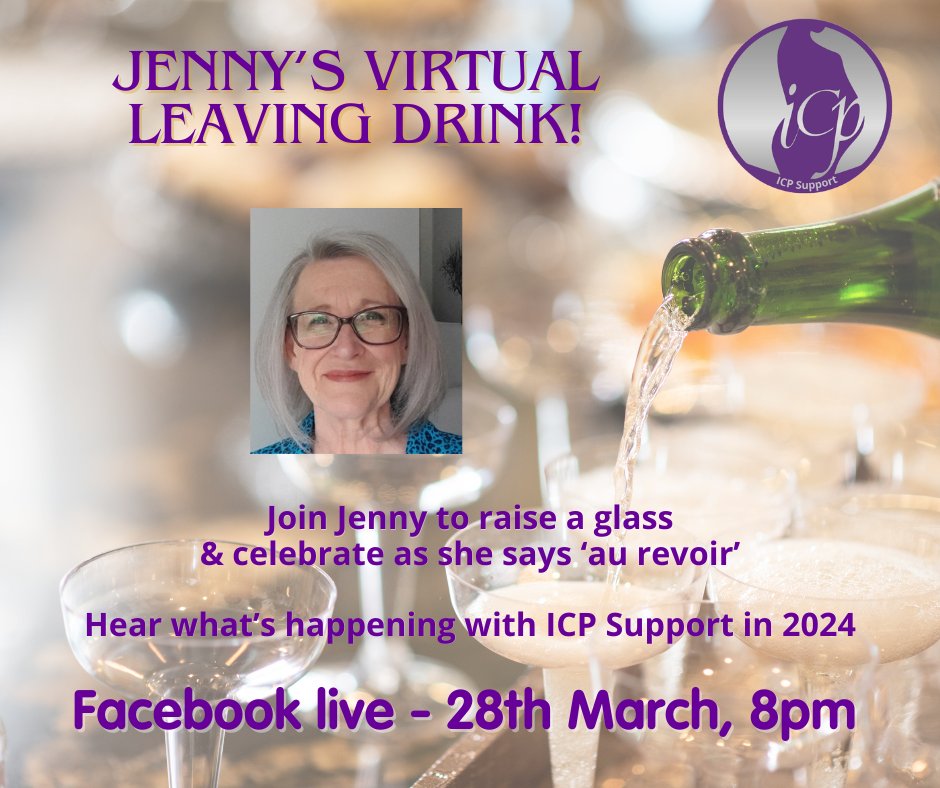 We can't quite believe that, after 33 years, today @ICPjenny hangs up her CEO boots. Jenny will be live on our Facebook page at 8pm tonight and you can join us here: bit.ly/ICPSupportFbPa… #ICP #FundingTheFuture #LiverTwitter #Pregnancy