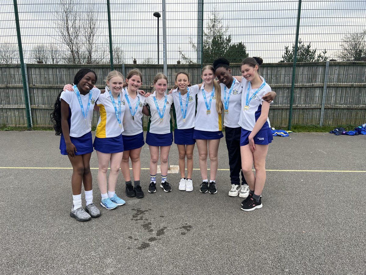 Congratulations to our Year 7 netball team who won the Oldham School's C netball tournament yesterday! They didn't lose a single match and played some lovely netball! Well done to all!👏🏆 @HGSSPORT1