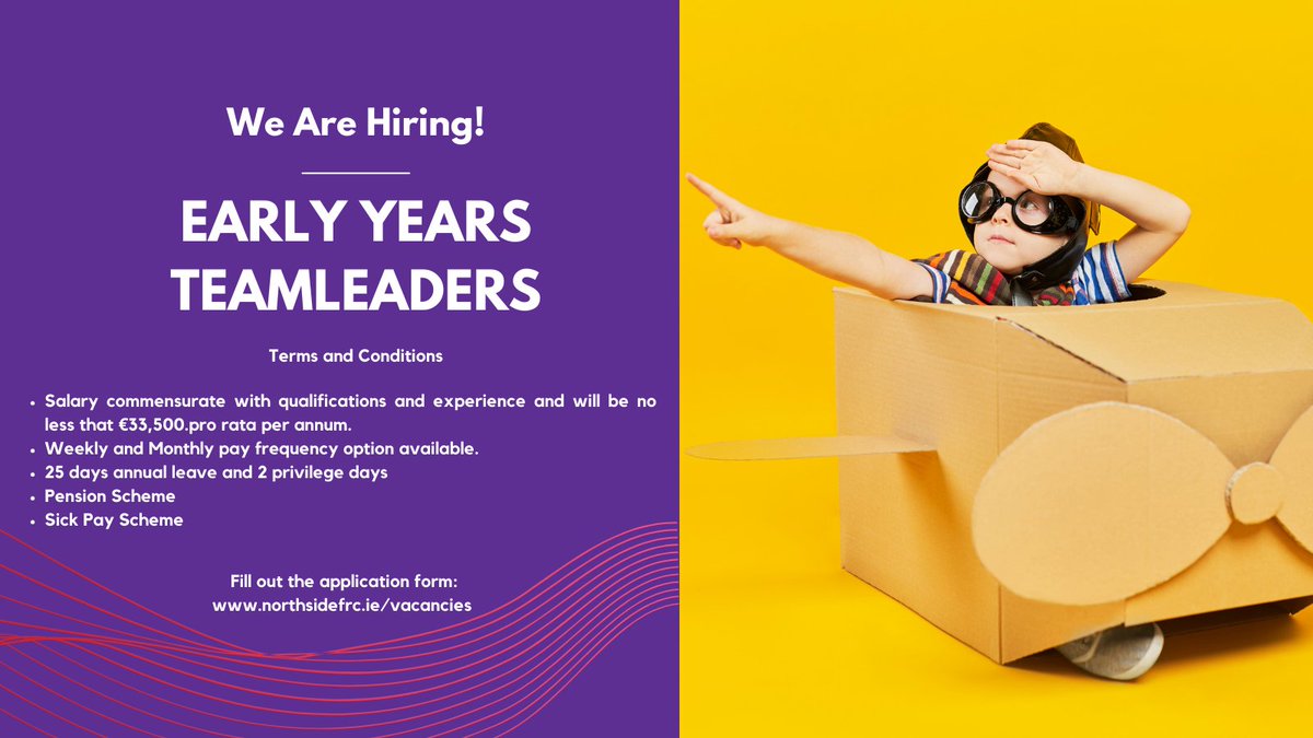 We are recruiting Team Leaders in our 2 locations in Ballynanty and Kings Island. For more check out activelink.ie/node/107275.

Closing date is 12th April. Excellent terms and conditions with a fun, welcoming team. #limerickcity #limerick #JobOpportunity #jobsearch #jobfairy