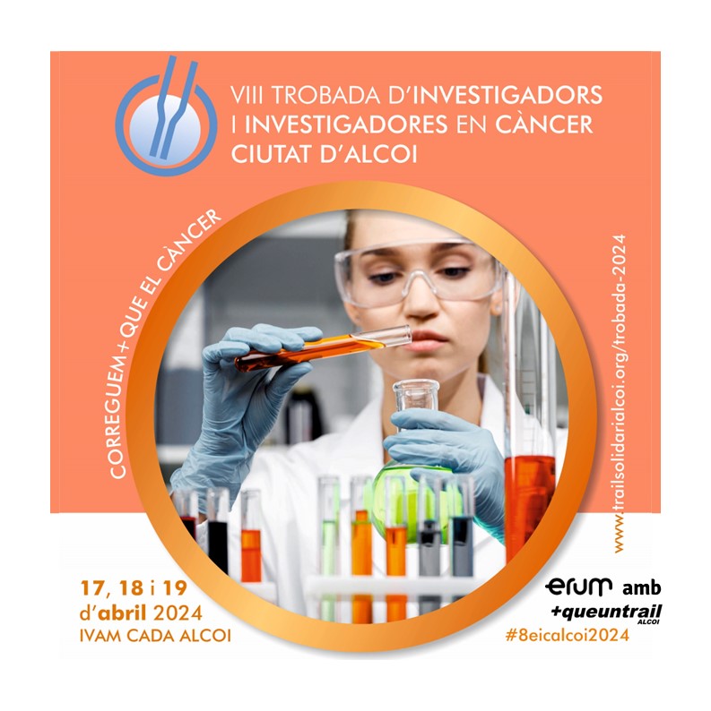 ¡Nos unimos al CEM +QUEUNTRAIL para apoyar la VIII Trobada d’Investigadors i Investigadores en Càncer Ciutat d’Alcoi Corramos+QueElCáncer del 17 al 19 de abril!
+ info: trailsolidarialcoi.org/trobada-2024
#TrailSolidari #TrailSolidari24 #ErumGroup #GrupoErum