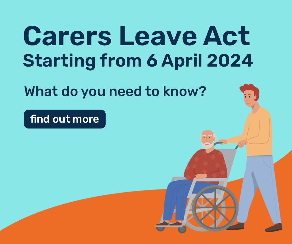 Did you know Carers Leave Act will be starting from 6 April? Final legislation has passed in Parliament sealing a new right for two million employees with unpaid caring responsibilities to take up to five days of Carer’s Leave. Find out more here: buff.ly/3x4FzuQ