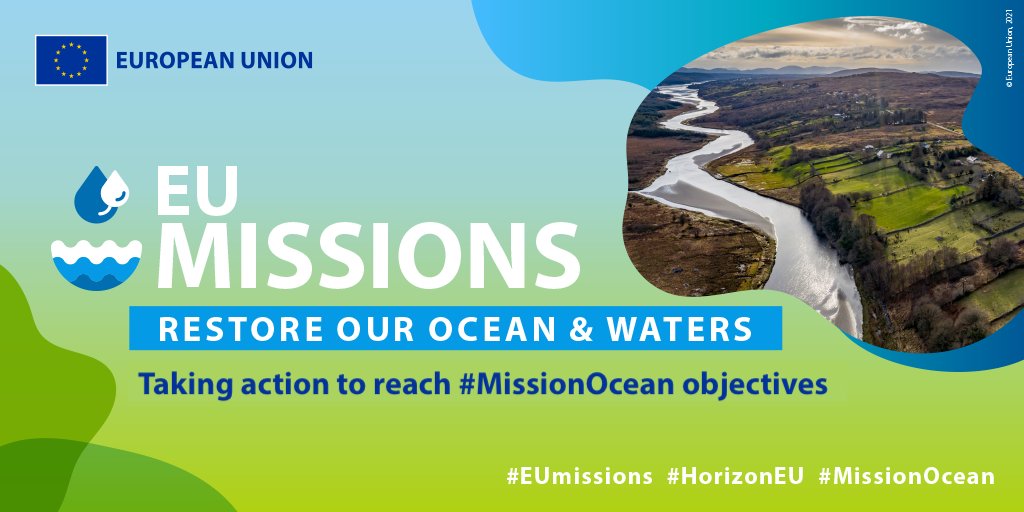 Many stakeholders have already taken action to achieve the #MissionOcean objectives 👏 Stakeholders can pledge five different types of action, including #research, #innovation, evidence-based #knowledge and others. Learn more about #MissionOcean 👉 tinyurl.com/2mmpdhd4